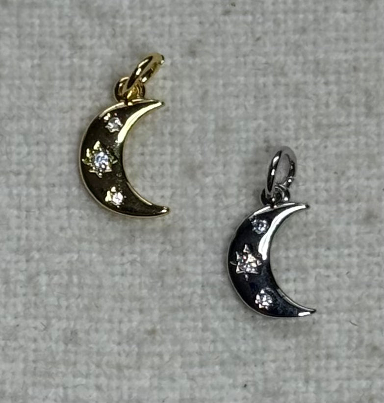 Crescent Moon Charm