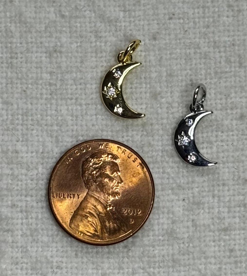 Crescent Moon Charm
