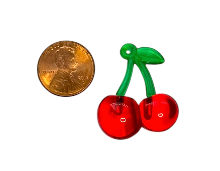 Acrylic Cherry Charm