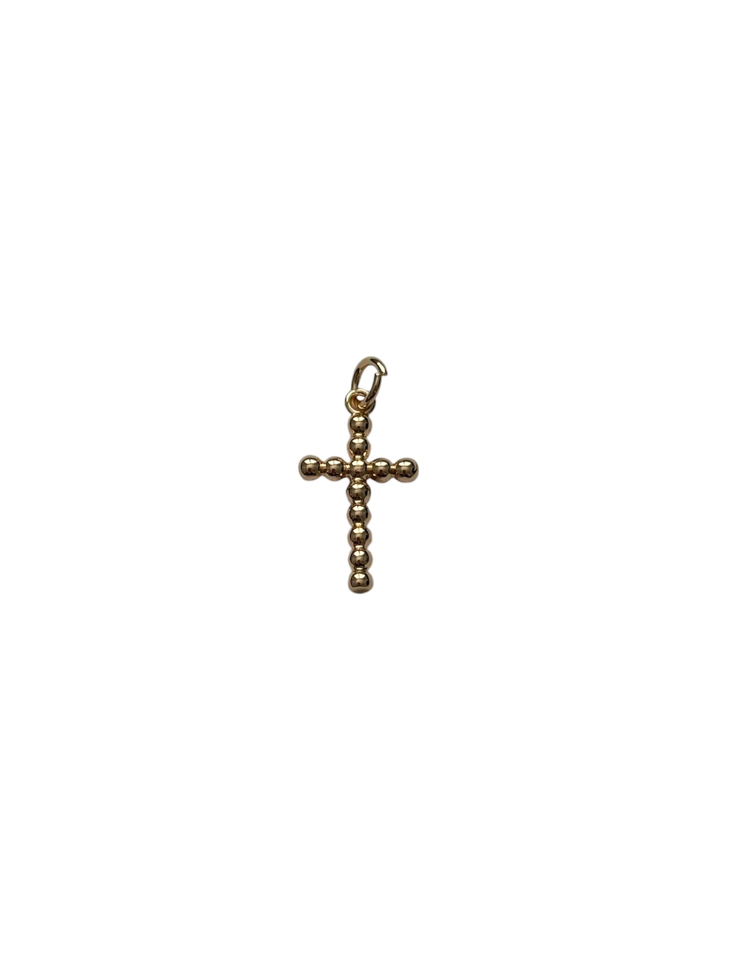 Gold Cross Charm