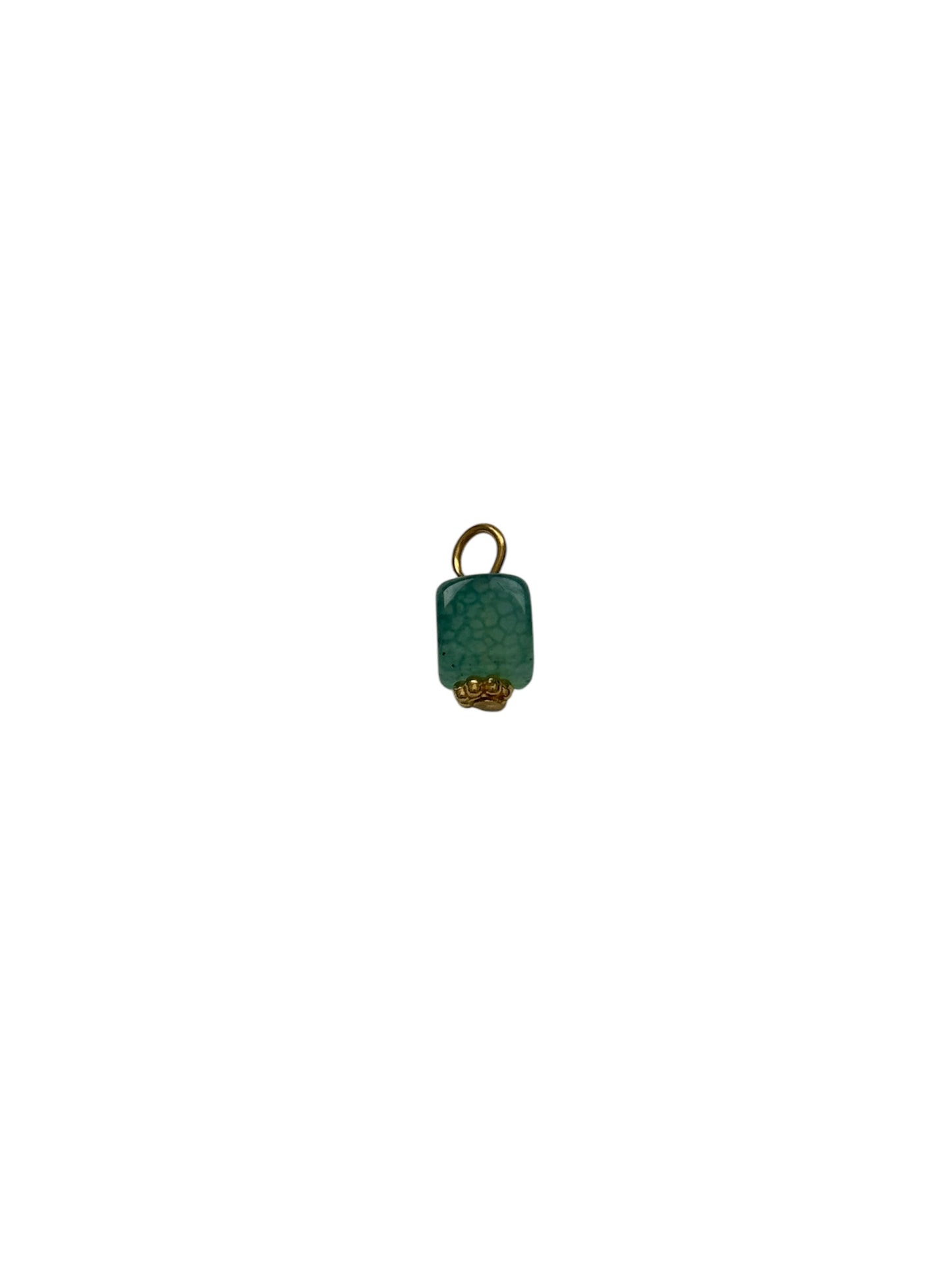 Square Stone Charm