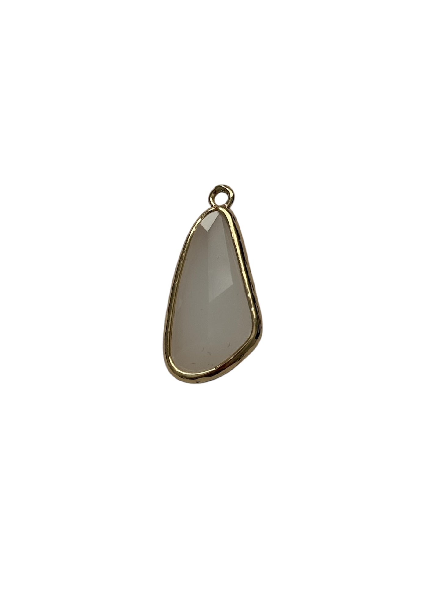 Large Teardrop Gem Charm