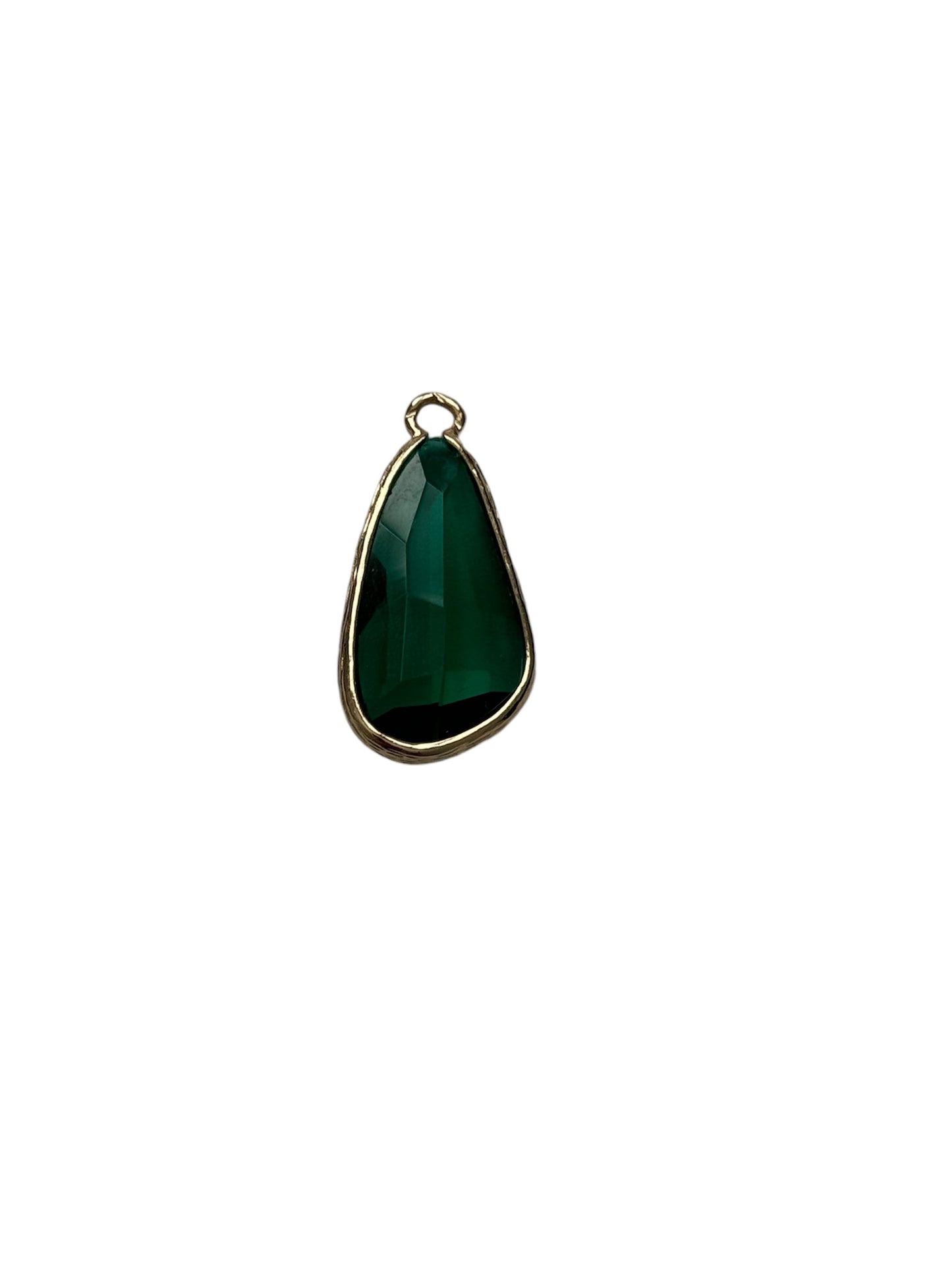 Large Teardrop Gem Charm