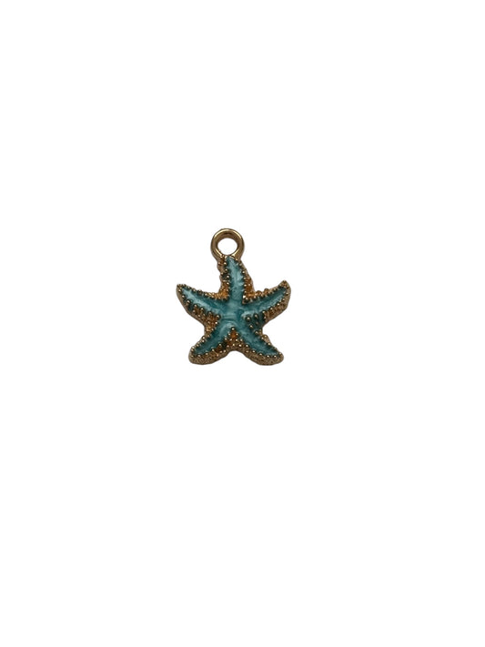 Blue Starfish Charm