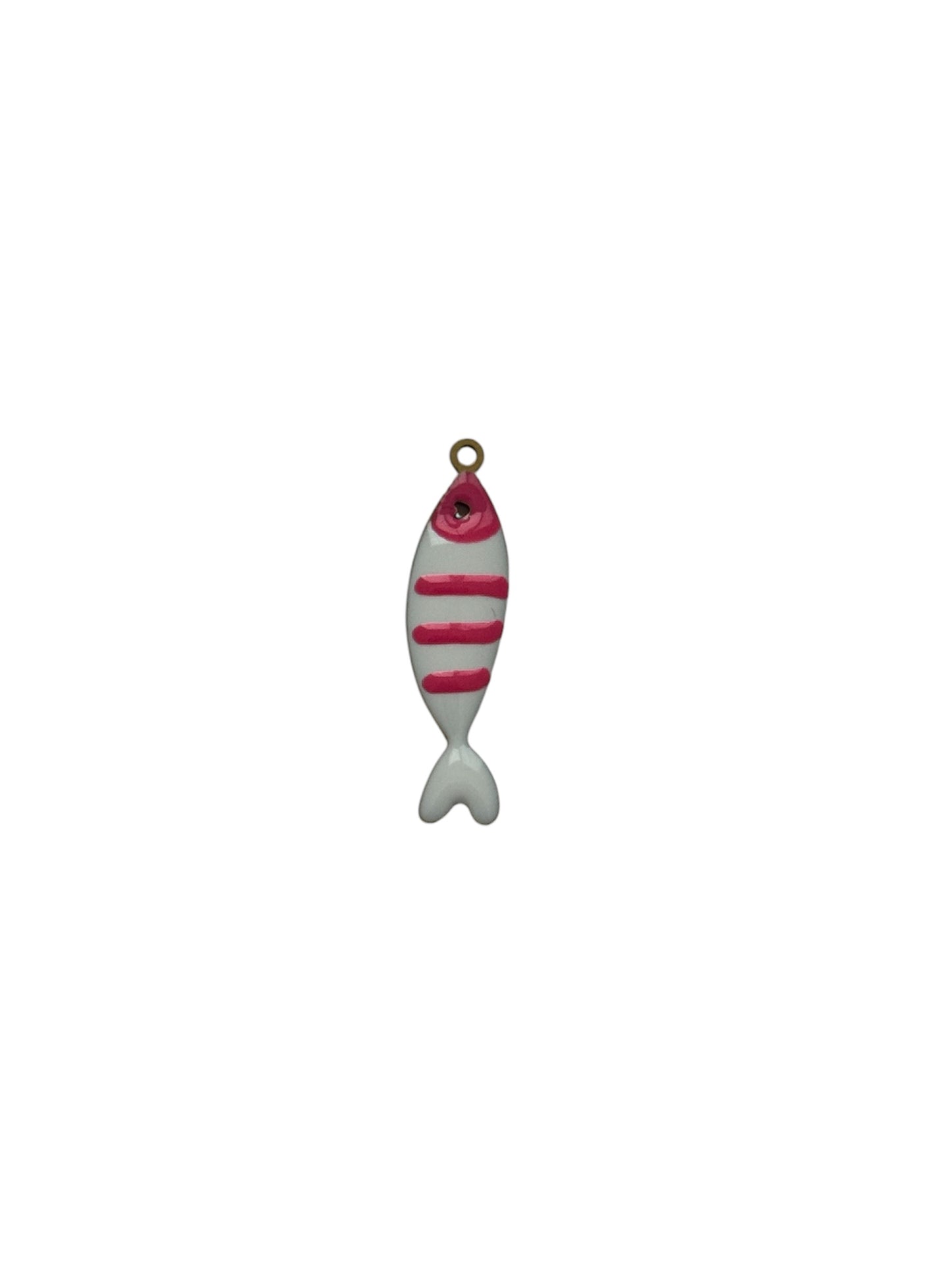 Striped Fish Charm