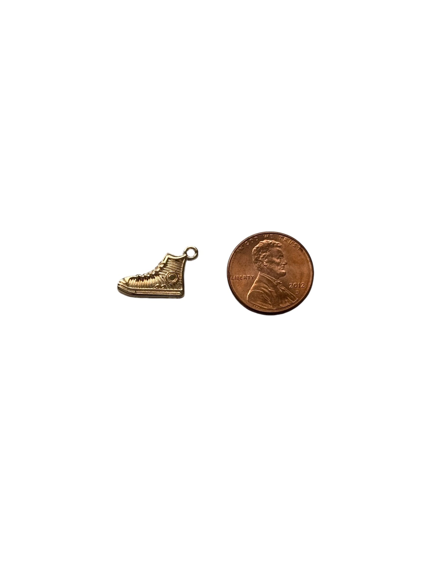 Gold Converse Charm