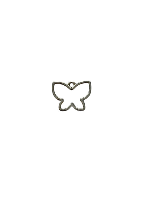 Silver Butterfly Charm