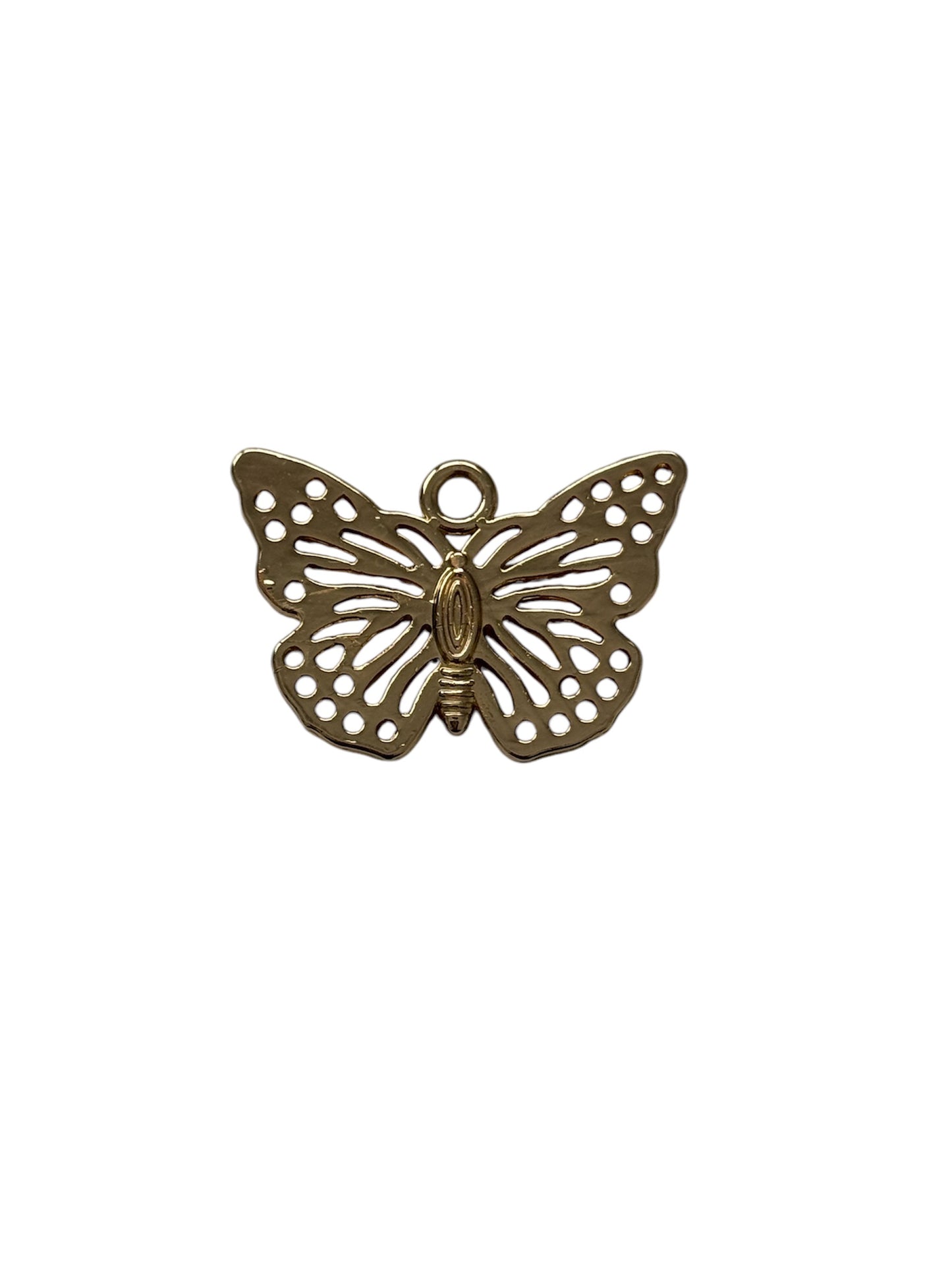 Gold Butterfly Charm