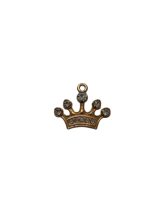 Gold Crown Charm