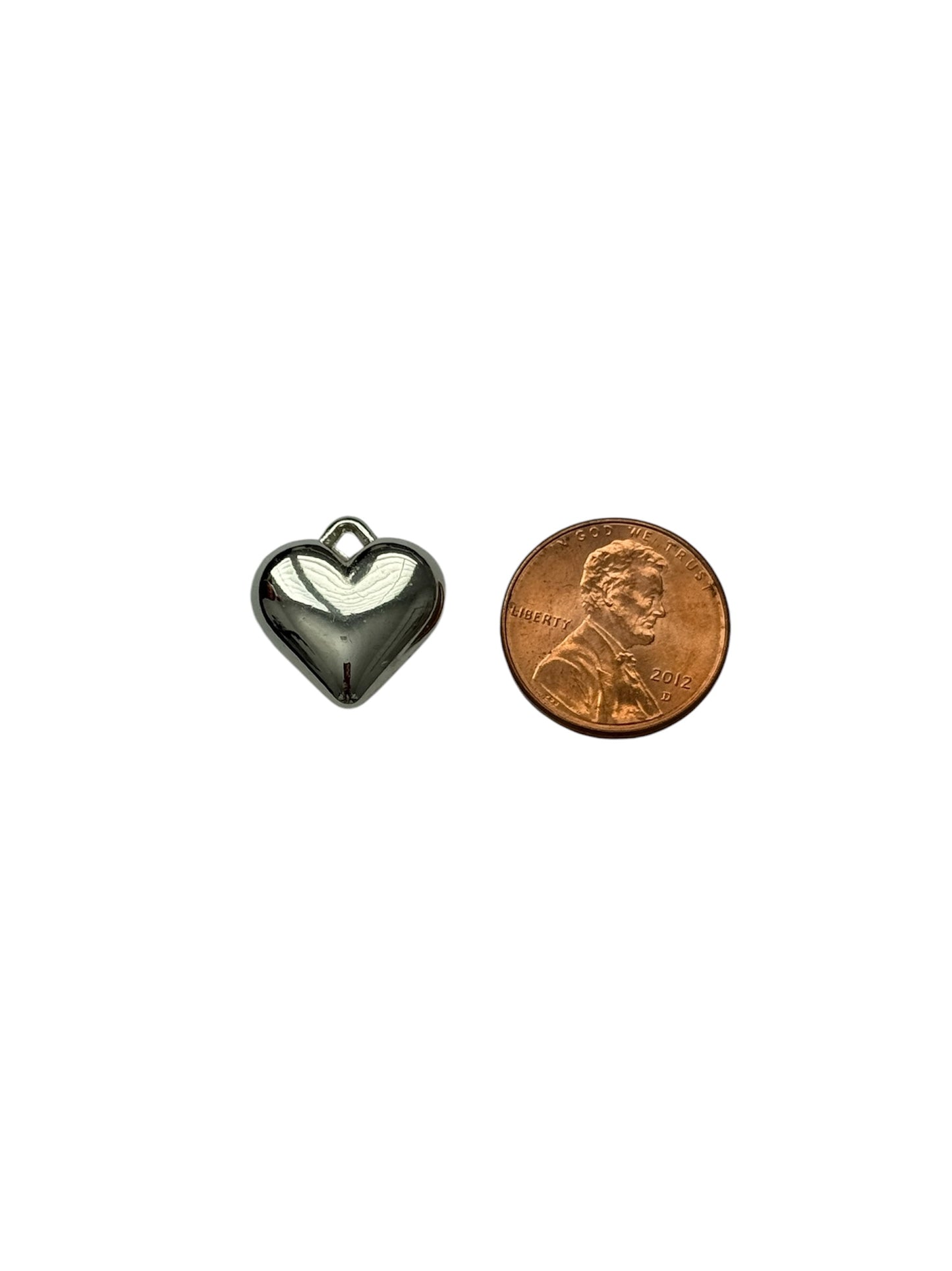 Silver Heart Charm