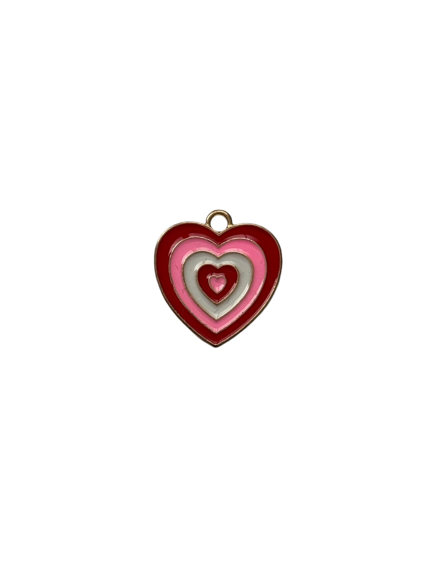 Swirly Heart Charm