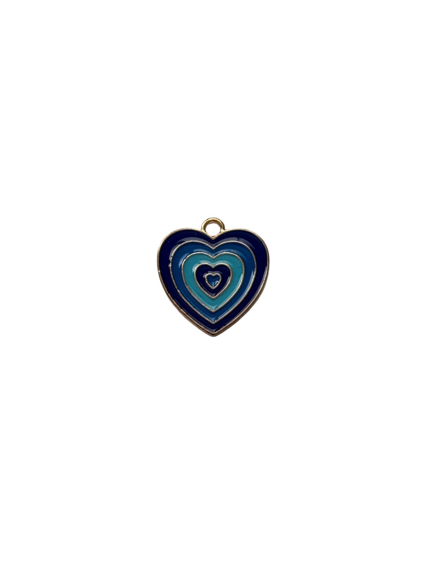 Swirly Heart Charm