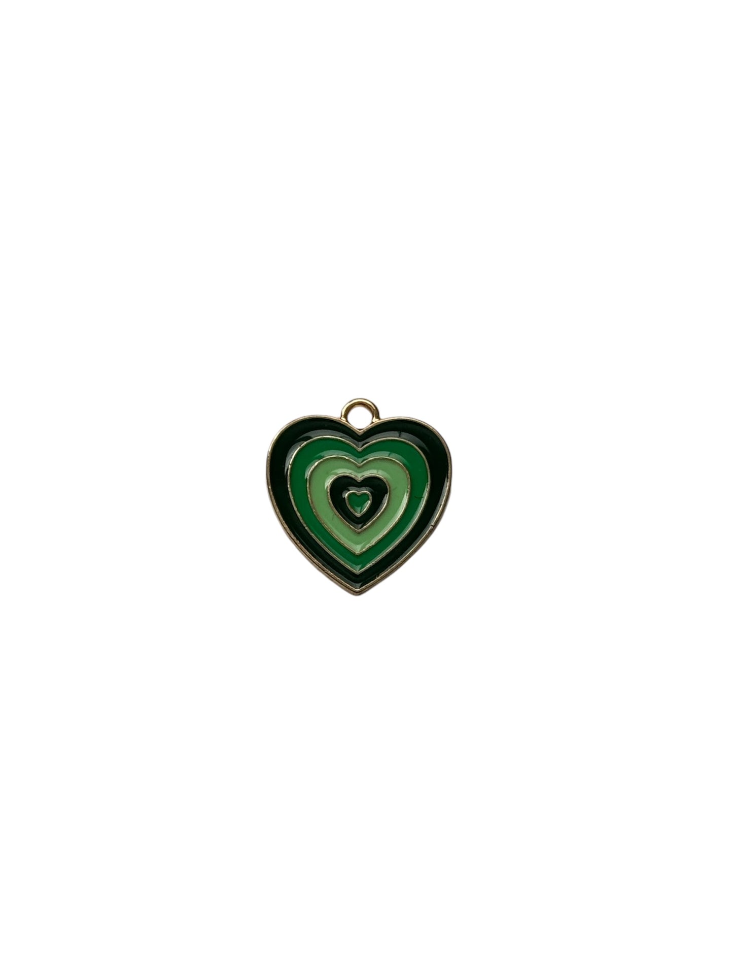 Swirly Heart Charm