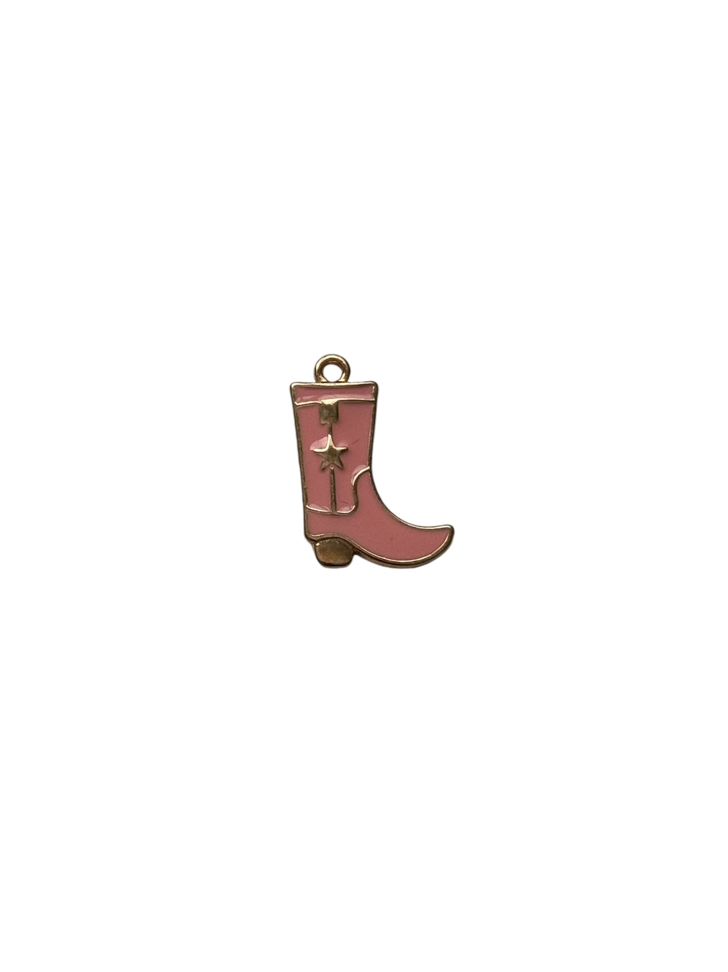 Colorful Cowboy Boot Charm