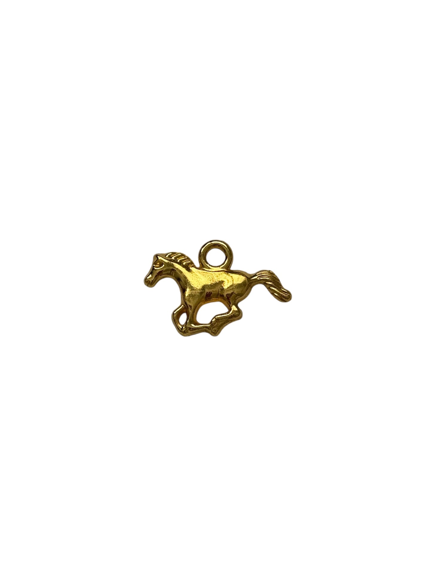 Gold Horse Charm