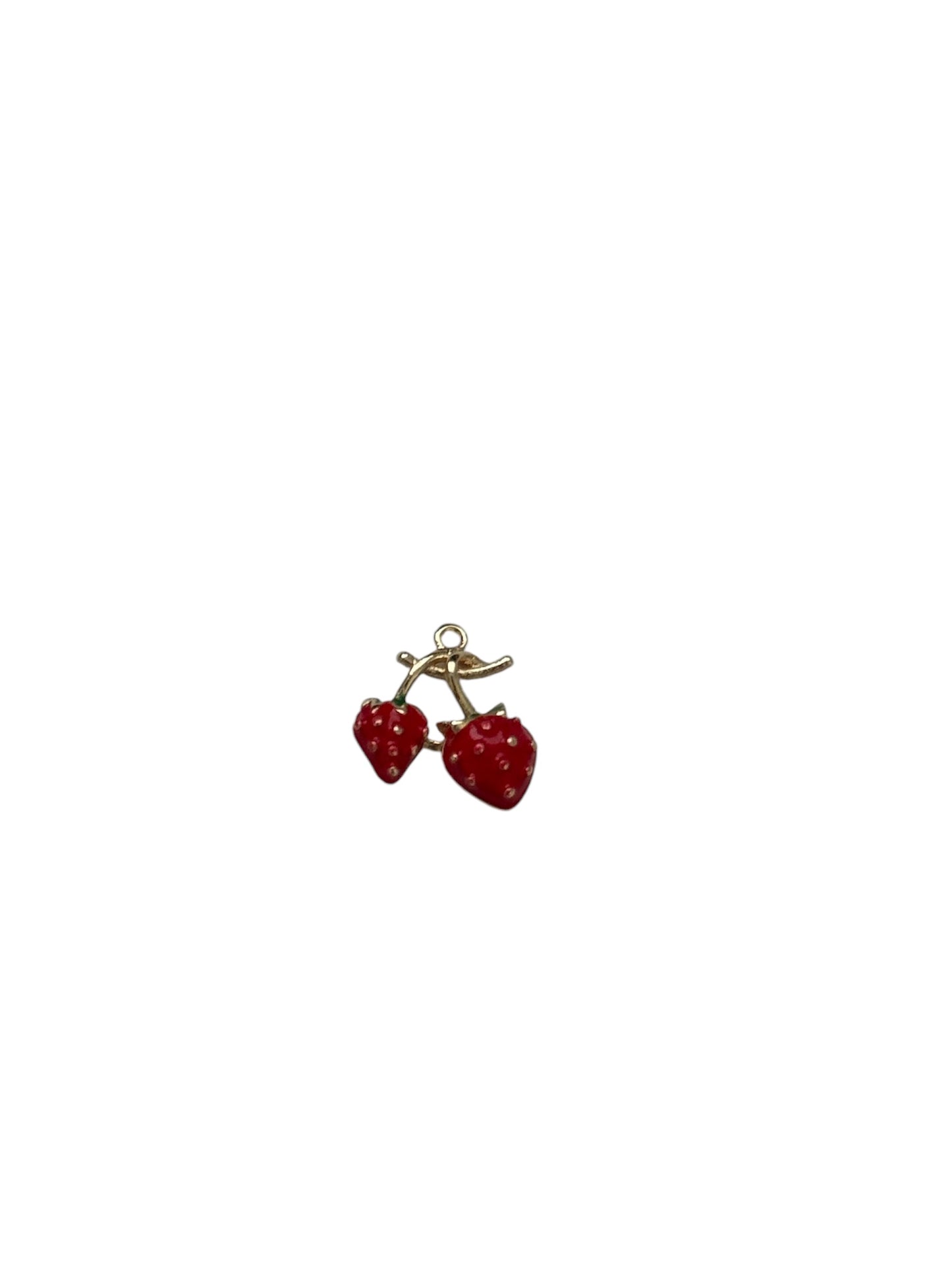 Tiny Strawberries Charm