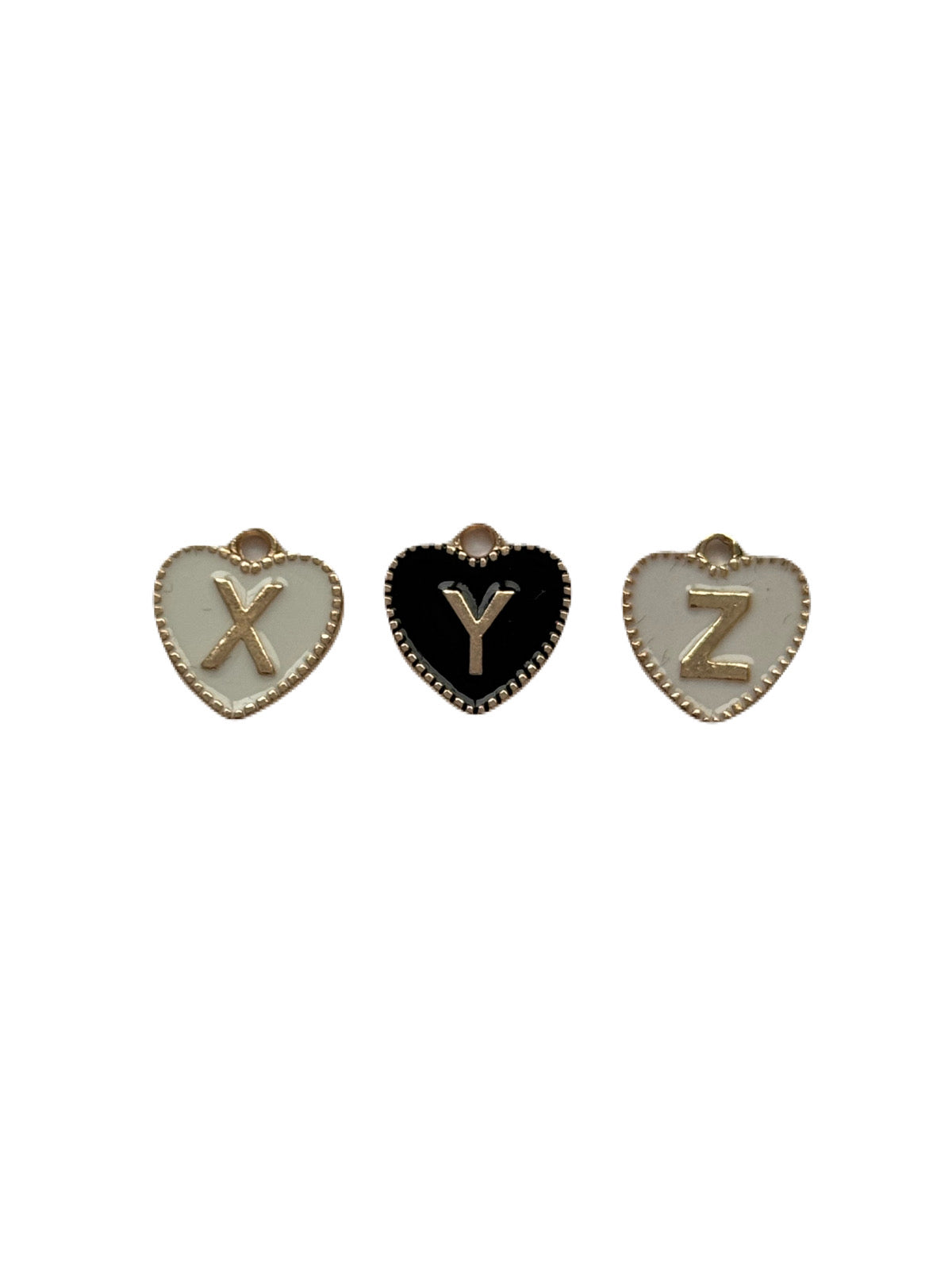 Heart Letter Charm