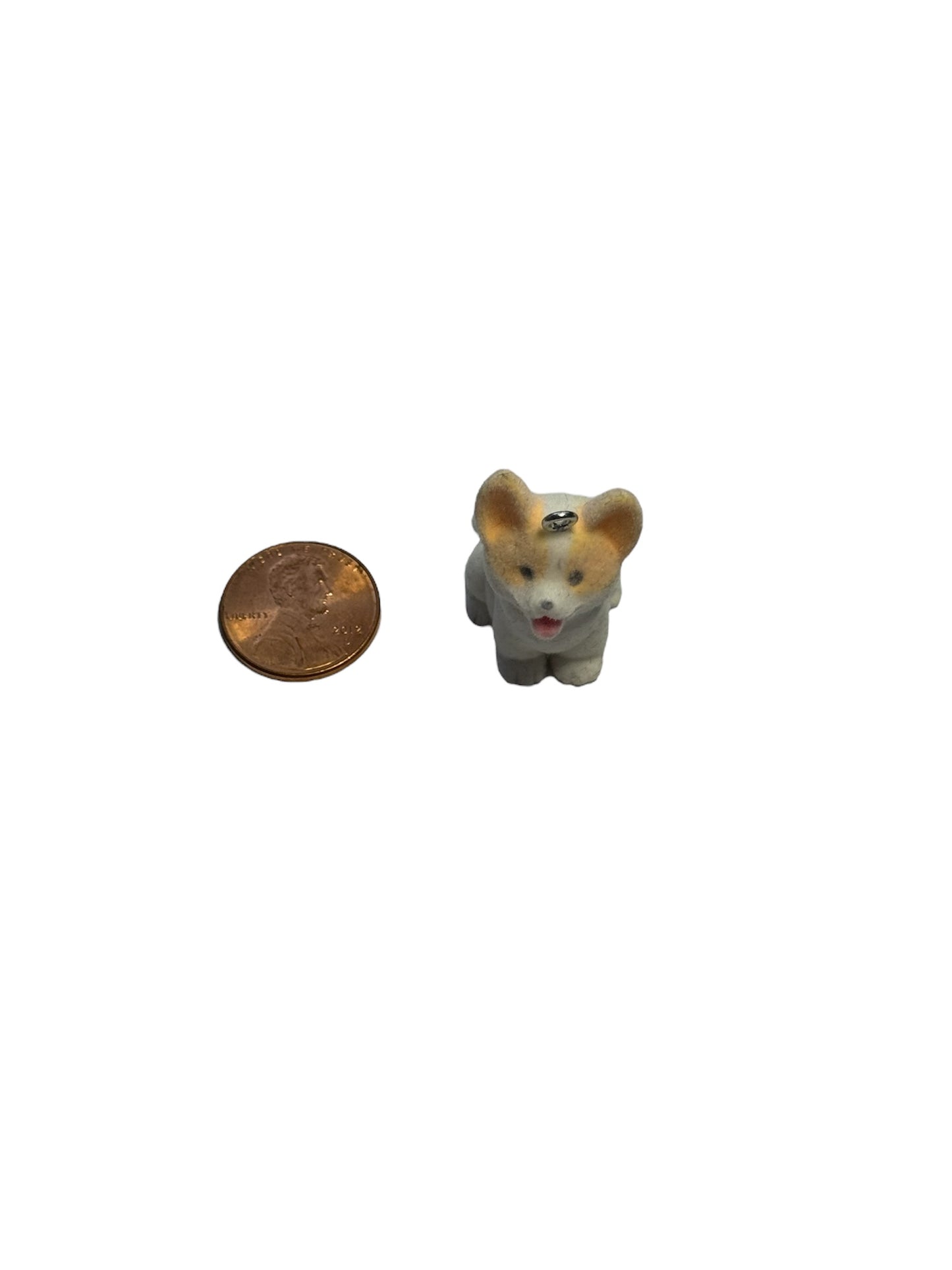 Fuzzy Corgi Charm